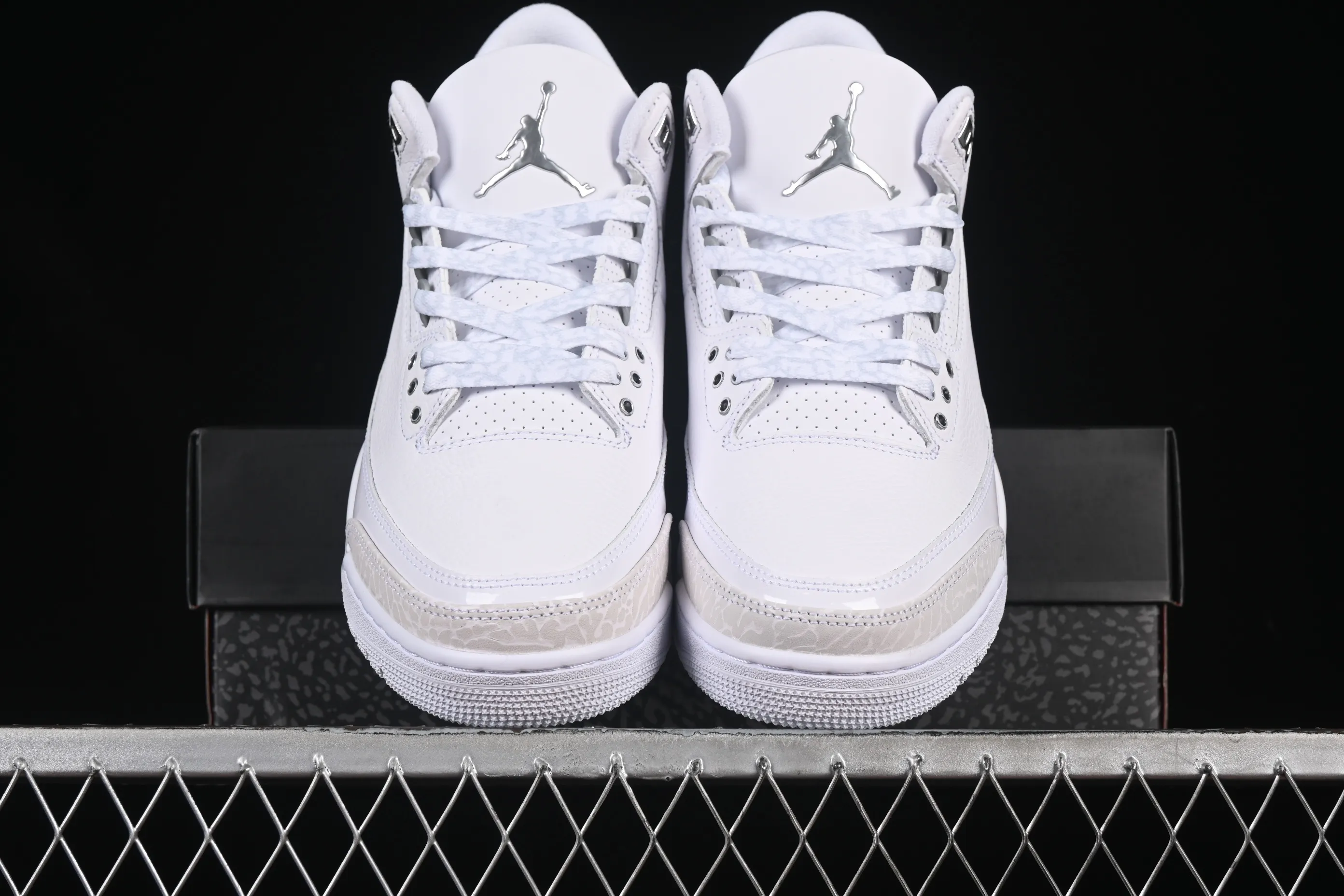 All categories Air Jordan Jordan series basketball shoes Air Jordan 3 Air Jordan 3 Retro "Pure Money" AJ3 Joe 3 replica white cat CT8532-111